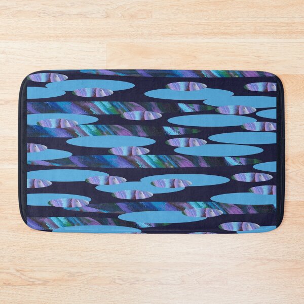 Item preview, Mermaid Camouflage, Abstract Oval Bubbles, Cascade, by Courtney Hatcher, Artist designed and sold by cghatcherart.