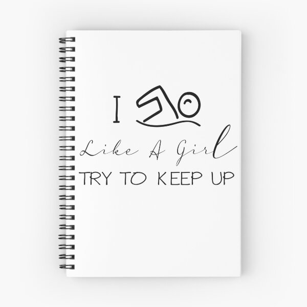 Item preview, swim like a girl designed and sold by PRINTED ..