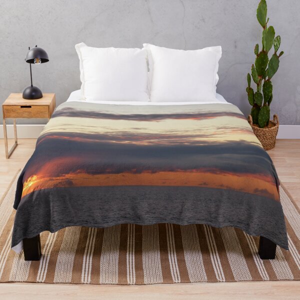 Item preview, Cloudy red sunset in Hawaii designed and sold by Laurence Bruneau.