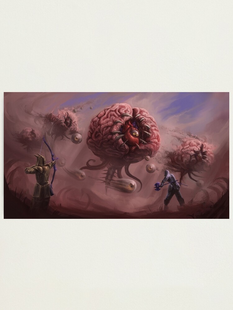 Terraria Game - Eye Boss Art Board Print for Sale by Gnextdoor22