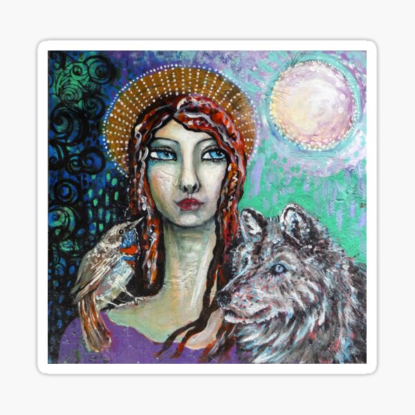 Wild Wisdom Sticker