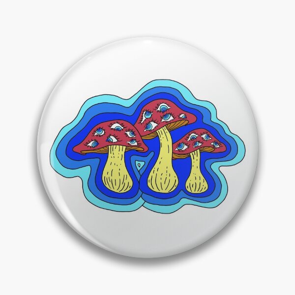 Item preview, Shrooms/Peepers (Blue Eyes Blue D-L) designed and sold by luncht1me.