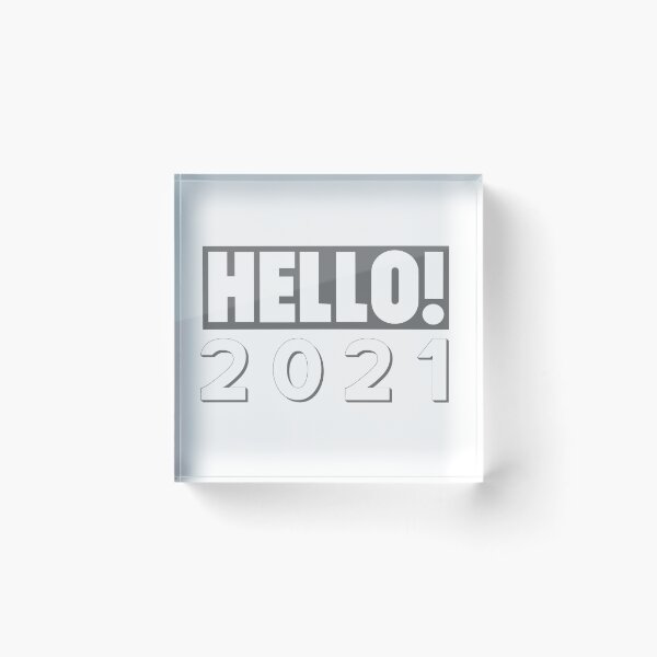 Item preview, Hello 2021! designed and sold by Achily.