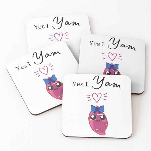 Item preview, Yes I Yam cute designed and sold by Pandoras-Boxx.