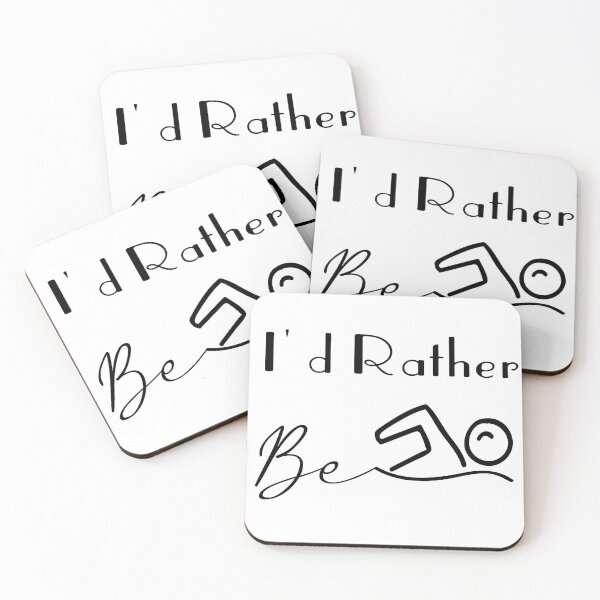 Item preview, i'd rather be swimming designed and sold by PRINTED ..