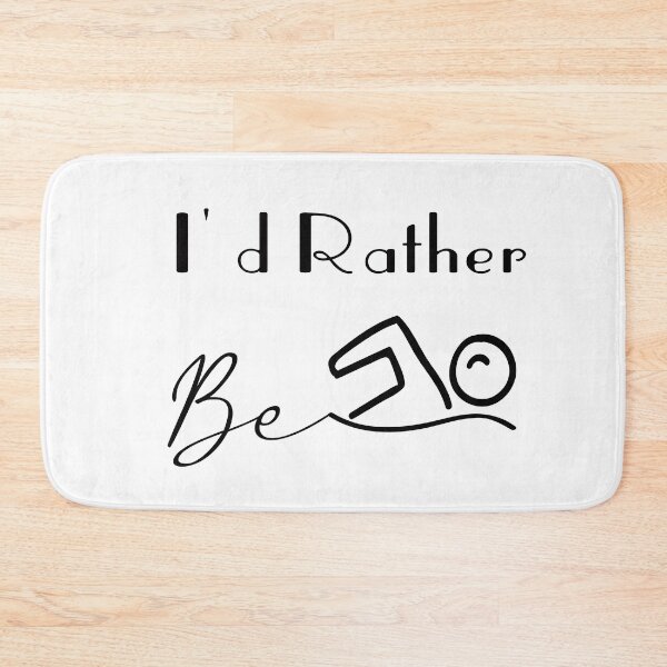 Item preview, i'd rather be swimming designed and sold by PRINTED ..