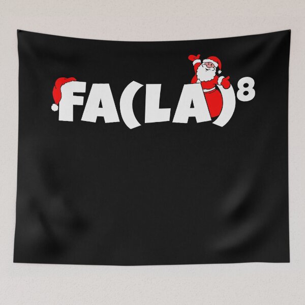 Item preview, Funny math teacher Christmas, Fa (La)8 designed and sold by Feline Rockstars.