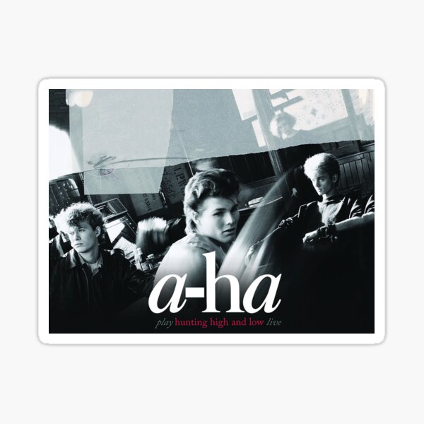 a-ha dah Sticker