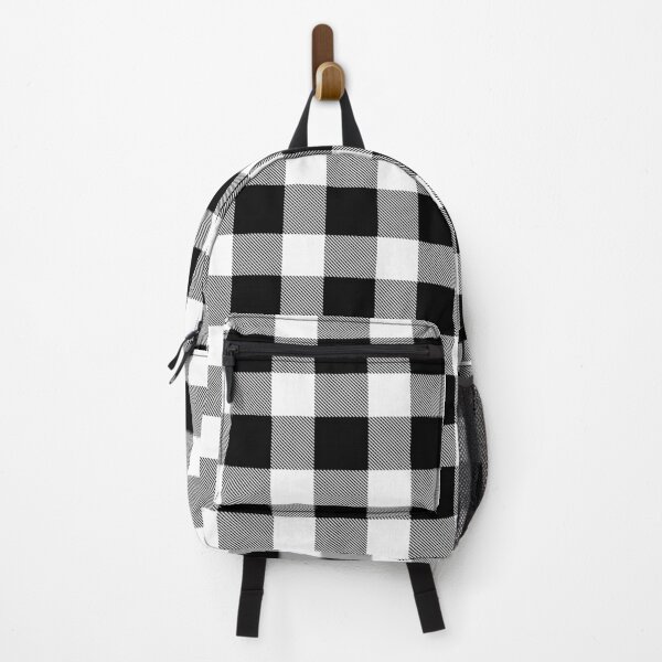 Item preview, White and Black Plaid Pattern designed and sold by drxgonfly.