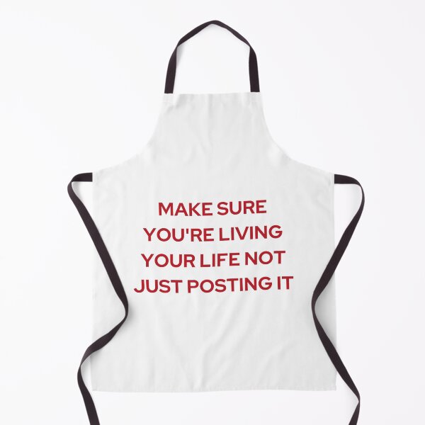 Item preview, MAKE SURE YOURE LIVING YOUR LIFE NOT JUST POSTING IT | WE'RE NOT REALLY STRANGERS | MENTAL HEALTH designed and sold by MVVShop.