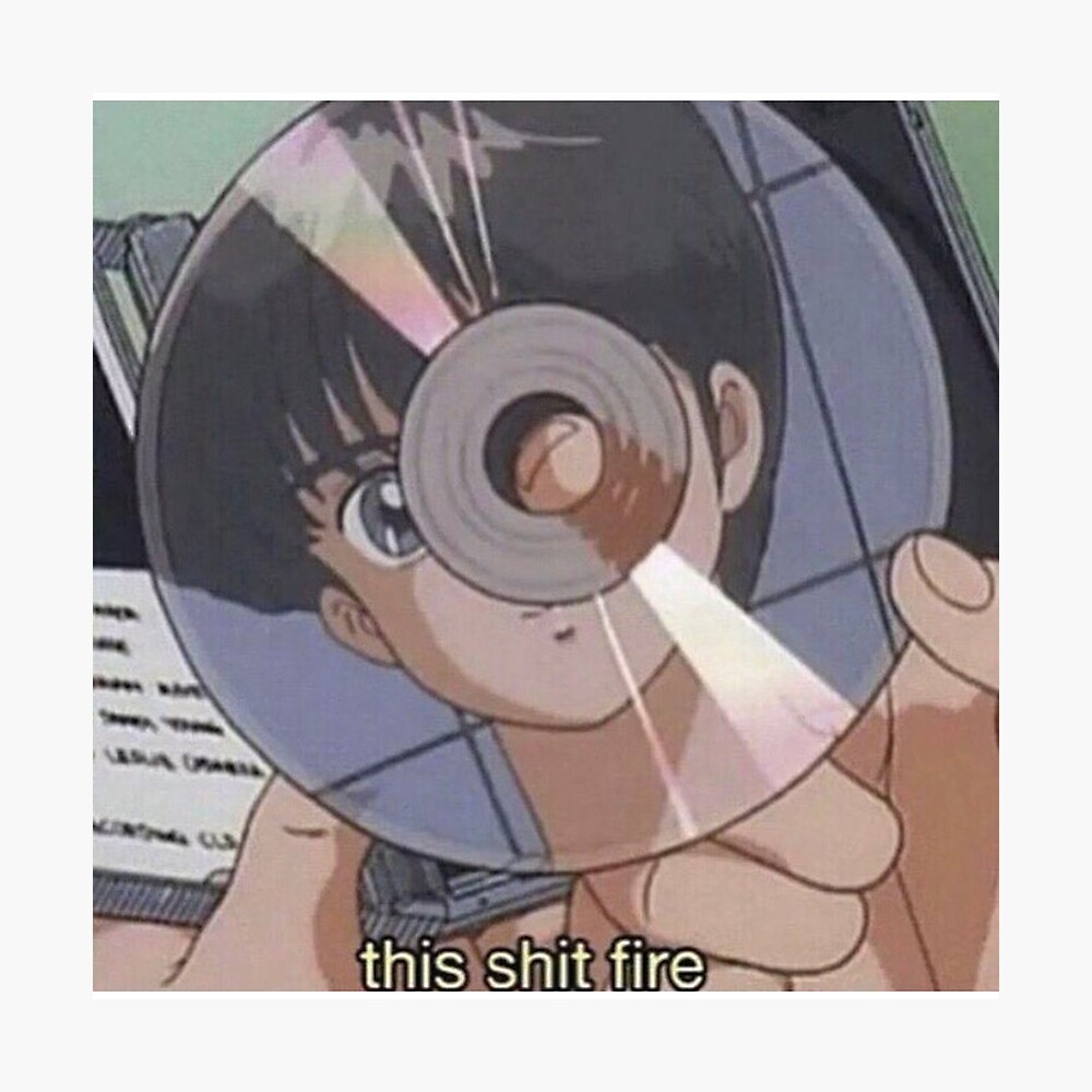 This Shit Fire Metal Print By Hannahblannana Redbubble