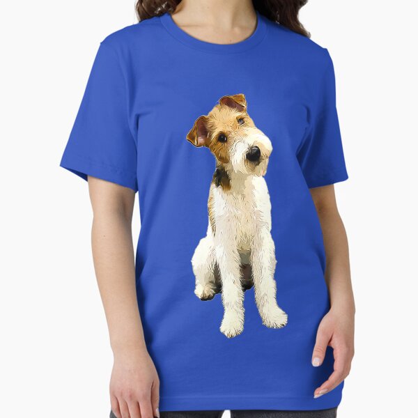Item preview, Wire Fox Terrier Head Tilt designed and sold by ElegantCat.