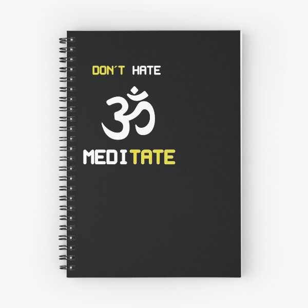 Item preview, Don't Hate Meditate designed and sold by MelfDesings.