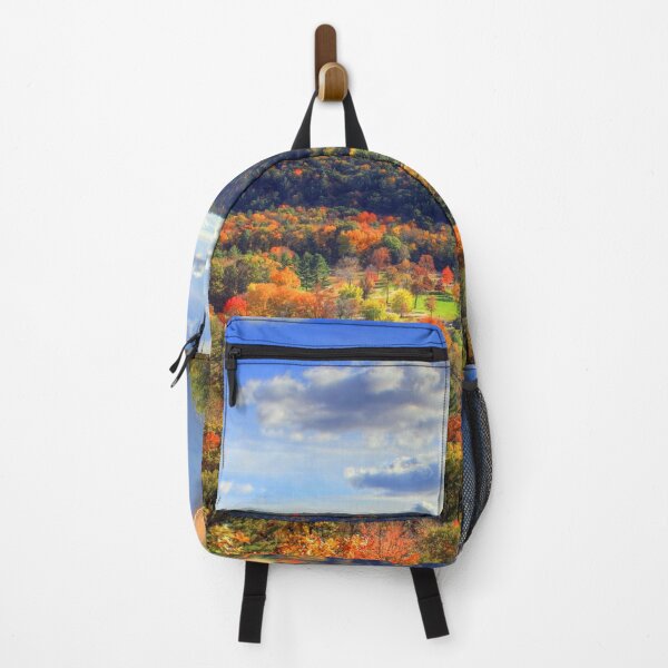 Item preview, Skyview of fall seasoned lake designed and sold by CultOfHustlers.