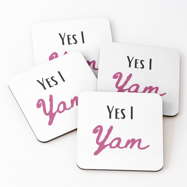 Item preview, Yes I Yam purple designed and sold by Pandoras-Boxx.