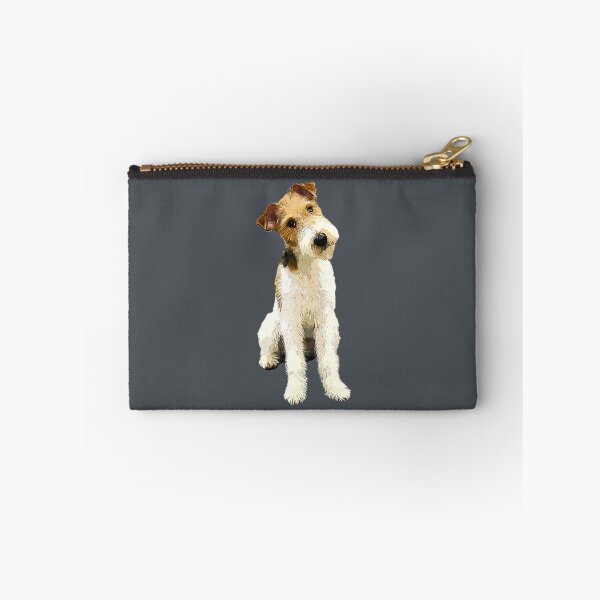 Item preview, Wire Fox Terrier Head Tilt designed and sold by ElegantCat.