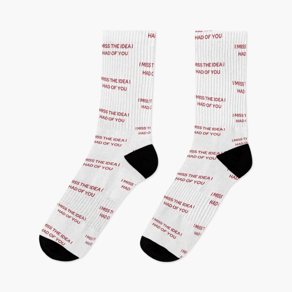 Item preview, I MISS THE IDEA I HAD OF YOU | WE'RE NOT REALLY STRANGERS | MENTAL HEALTH designed and sold by MVVShop.