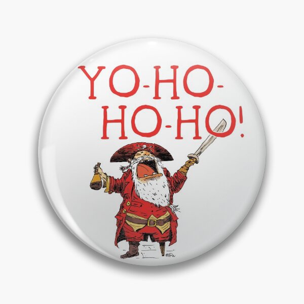 Item preview, Jolly Pirate Captain Kris Kringle designed and sold by Kevin Ahern.