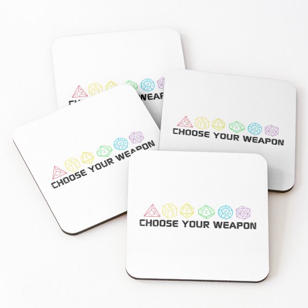 Item preview, Dungeons Dragons Choose Your Weapon designed and sold by SulkyWiser.