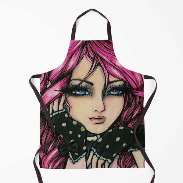 Item preview, Fairy with Pink Hair Whimsical Fantasy Art by Hannah Lynn designed and sold by hannahlynnart.