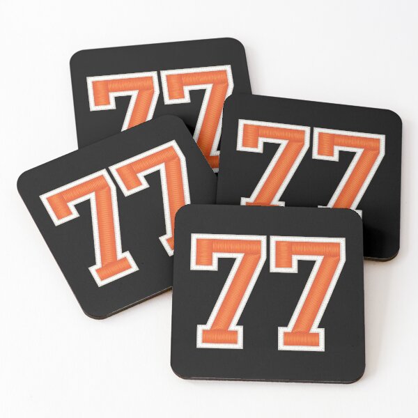 Artikelvorschau, Sport Nummer 77 Jersey siebenundsiebzig Orange entworfen und verkauft von elhefe.