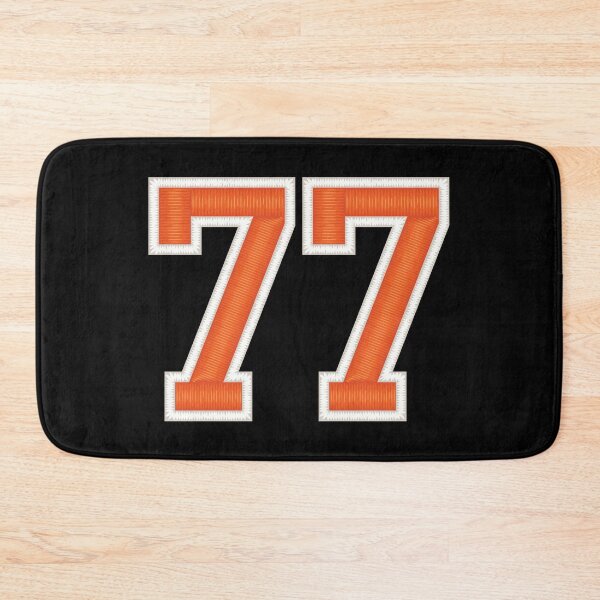 Artikelvorschau, Sport Nummer 77 Jersey siebenundsiebzig Orange entworfen und verkauft von elhefe.