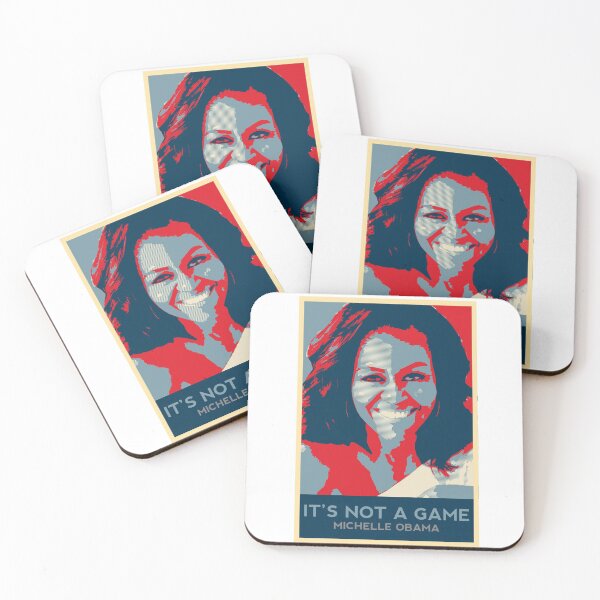 Item preview, It's not a game - Michelle Obama designed and sold by Art-Tease.