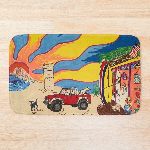 Item preview, Bronco and Surf Shack ~ Cindy Cunningham designed and sold by Cindy Cunningham.