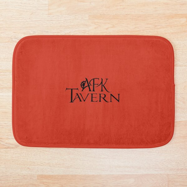 AFK Tavern Classic Logo Bath Mat