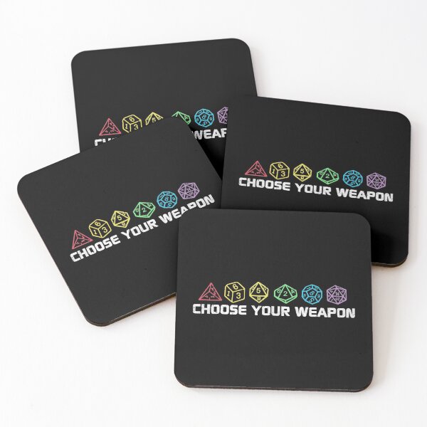 Item preview, Dungeons Dragons Choose Your Weapon designed and sold by SulkyWiser.