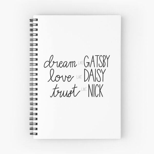 Item preview, Gatsby, Daisy, and Nick designed and sold by grac's doodles.
