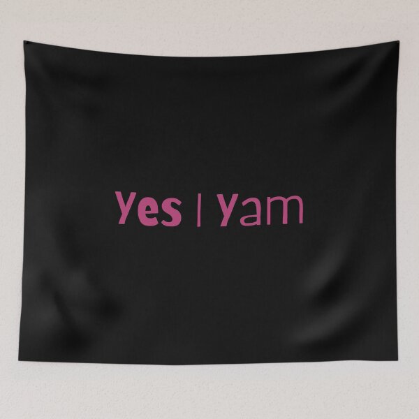 Item preview, Yes I Yam Purple designed and sold by Pandoras-Boxx.