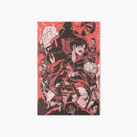 attack the titans Art Board Print