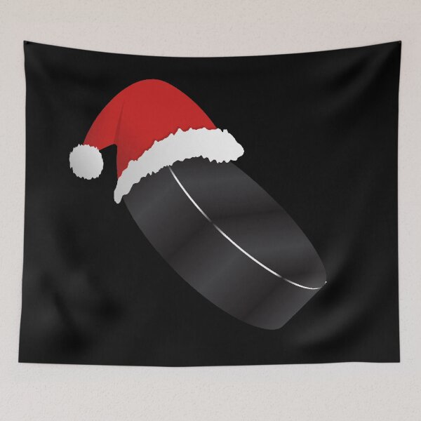 Item preview, Ice Hockey for Christmas Sports Xmas Hockey Puck designed and sold by elhefe.