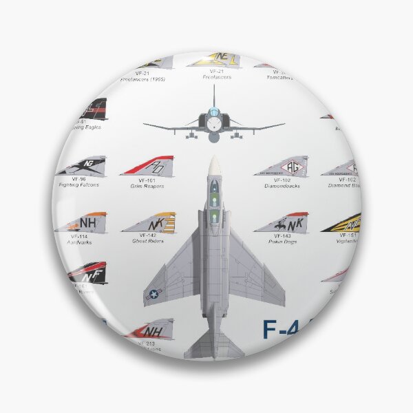 Item preview, F-4 Phantom II Navy Squadrons designed and sold by delphicfineart.