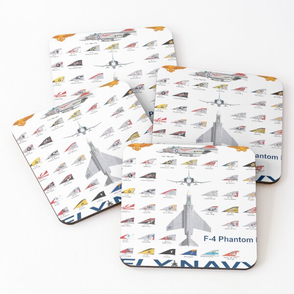 Item preview, F-4 Phantom II Navy Squadrons designed and sold by delphicfineart.