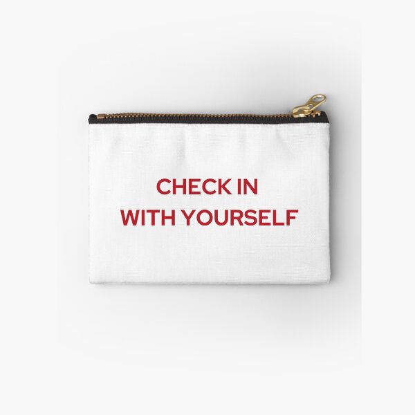 Item preview, CHECK IN WITH YOURSELF | WE'RE NOT REALLY STRANGERS | MENTAL HEALTH designed and sold by MVVShop.