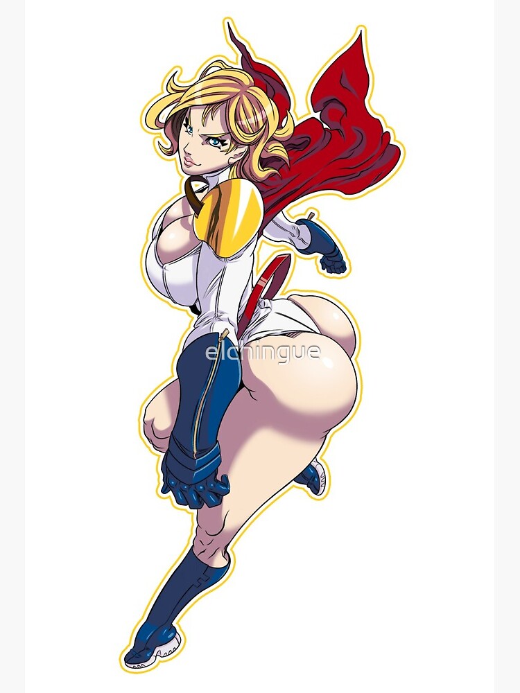 Power Girl Sticker