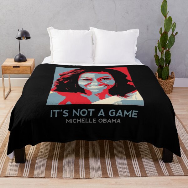 Item preview, It's not a game - Michelle Obama designed and sold by Art-Tease.