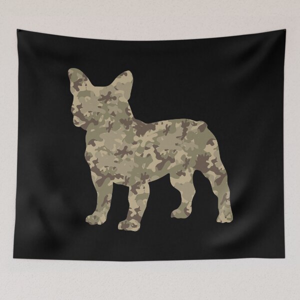 Item preview, Military Bulldog, Camo Print US, Pet Pup, Veteran Gift, Memorial Day designed and sold by OdmiDesign.