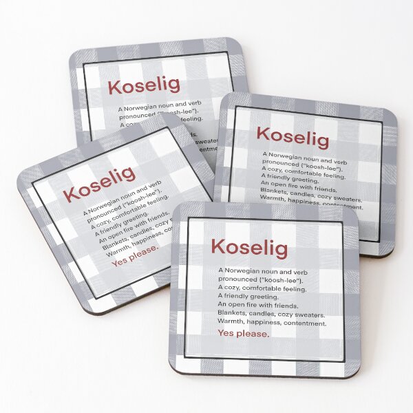 Item preview, Koselig Means Cozy Definition - Momma Bear Canada designed and sold by The Homegrown Witch.