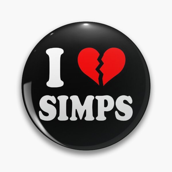 Item preview, I Love Hate Simps Gamer Streamer Meme designed and sold by JustLivinLife.