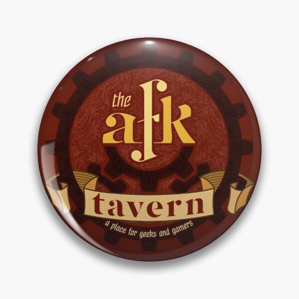 Item preview, AFK Tavern Filigree Logo designed and sold by TheAFK.