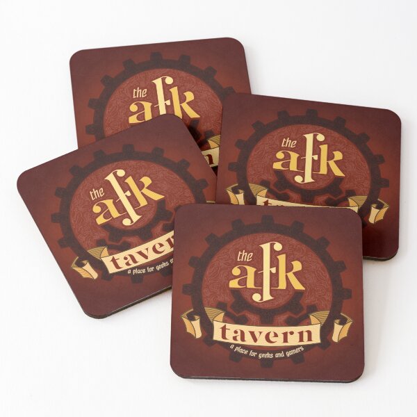Item preview, AFK Tavern Filigree Logo designed and sold by TheAFK.