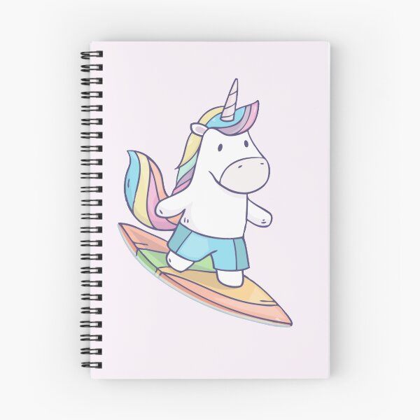 Item preview, Surfing Unicorn designed and sold by Aroha Designs.