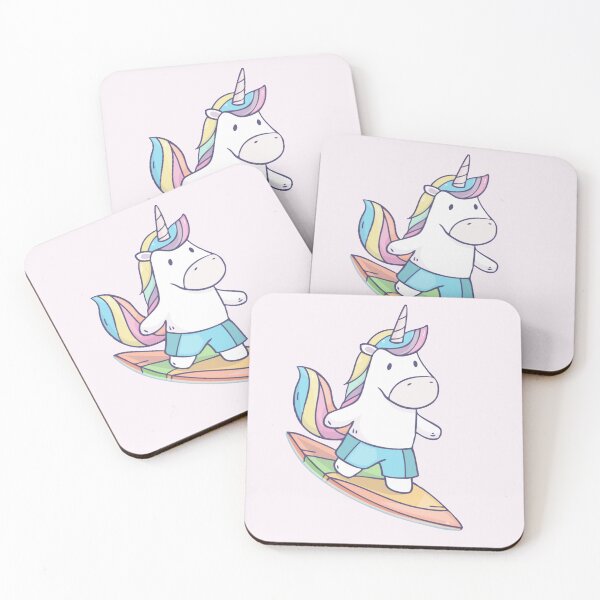 Item preview, Surfing Unicorn designed and sold by Aroha Designs.