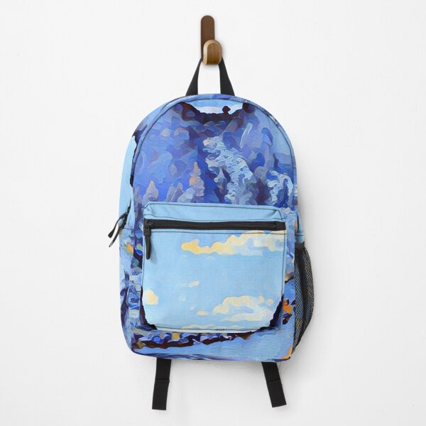 Item preview, snowy blue painted river designed and sold by LifeAsGeneration Z.