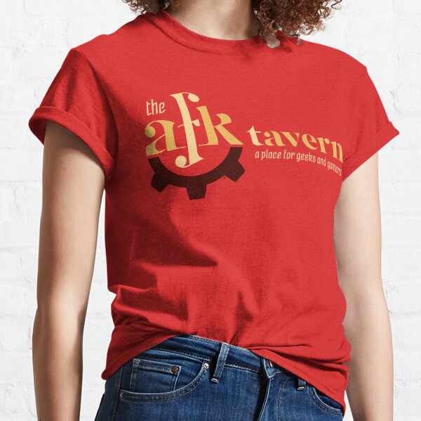 AFK Tavern Basic Logo Classic T-Shirt