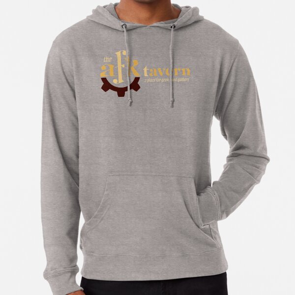 AFK Tavern Basic Logo Lightweight Hoodie
