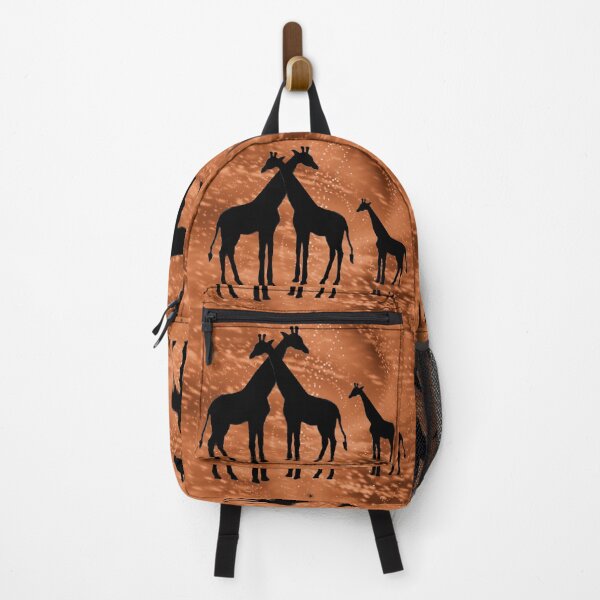 Artikelvorschau, Giraffenfamilie in der Abenddämmerung entworfen und verkauft von janraydesigns.
